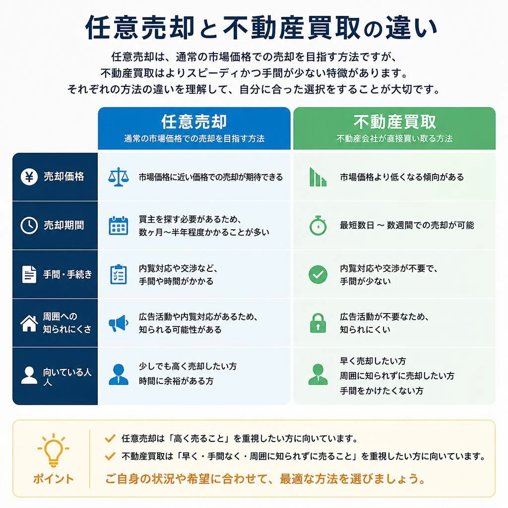 任意売却との違い