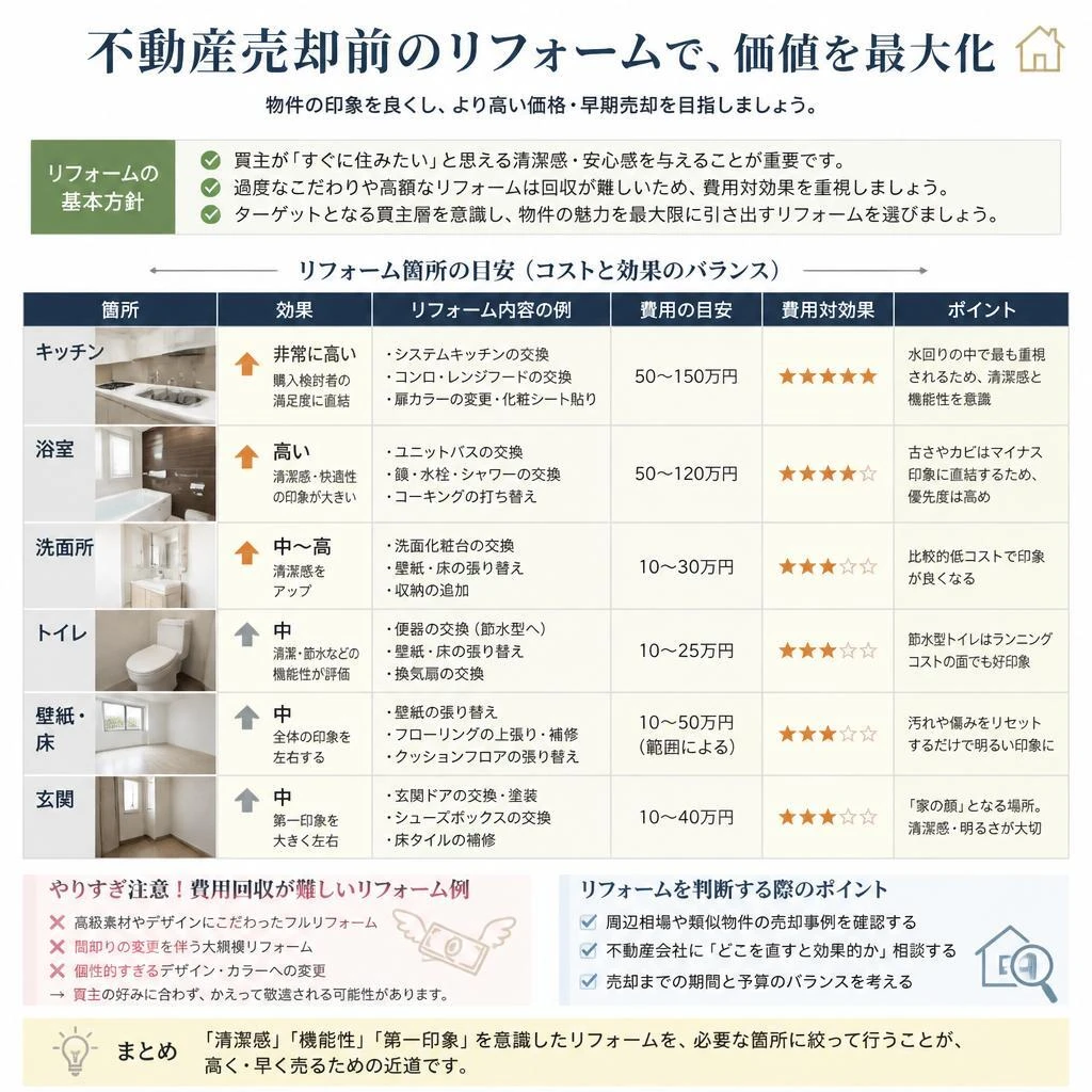 リフォームの必要性と選択肢