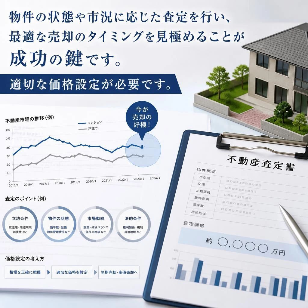査定と売却のタイミング
