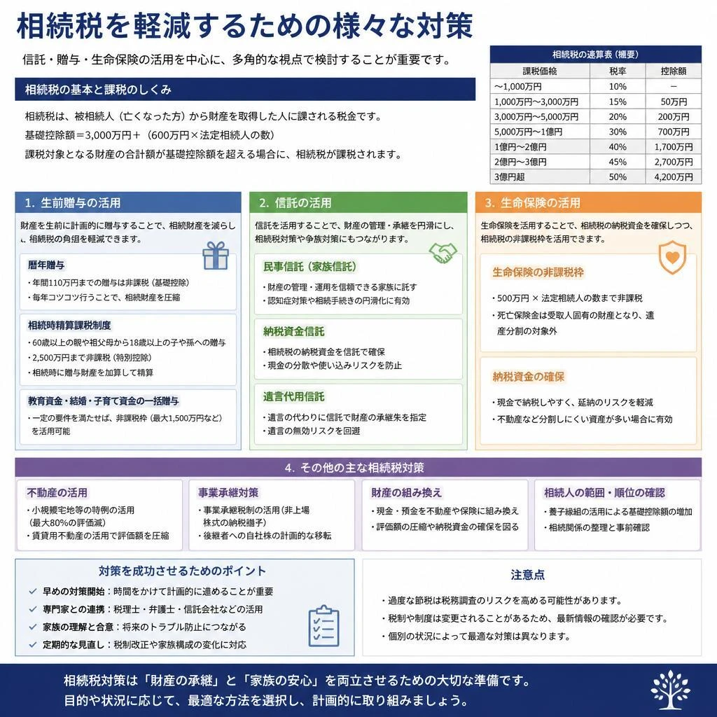 相続税対策はどうする？
