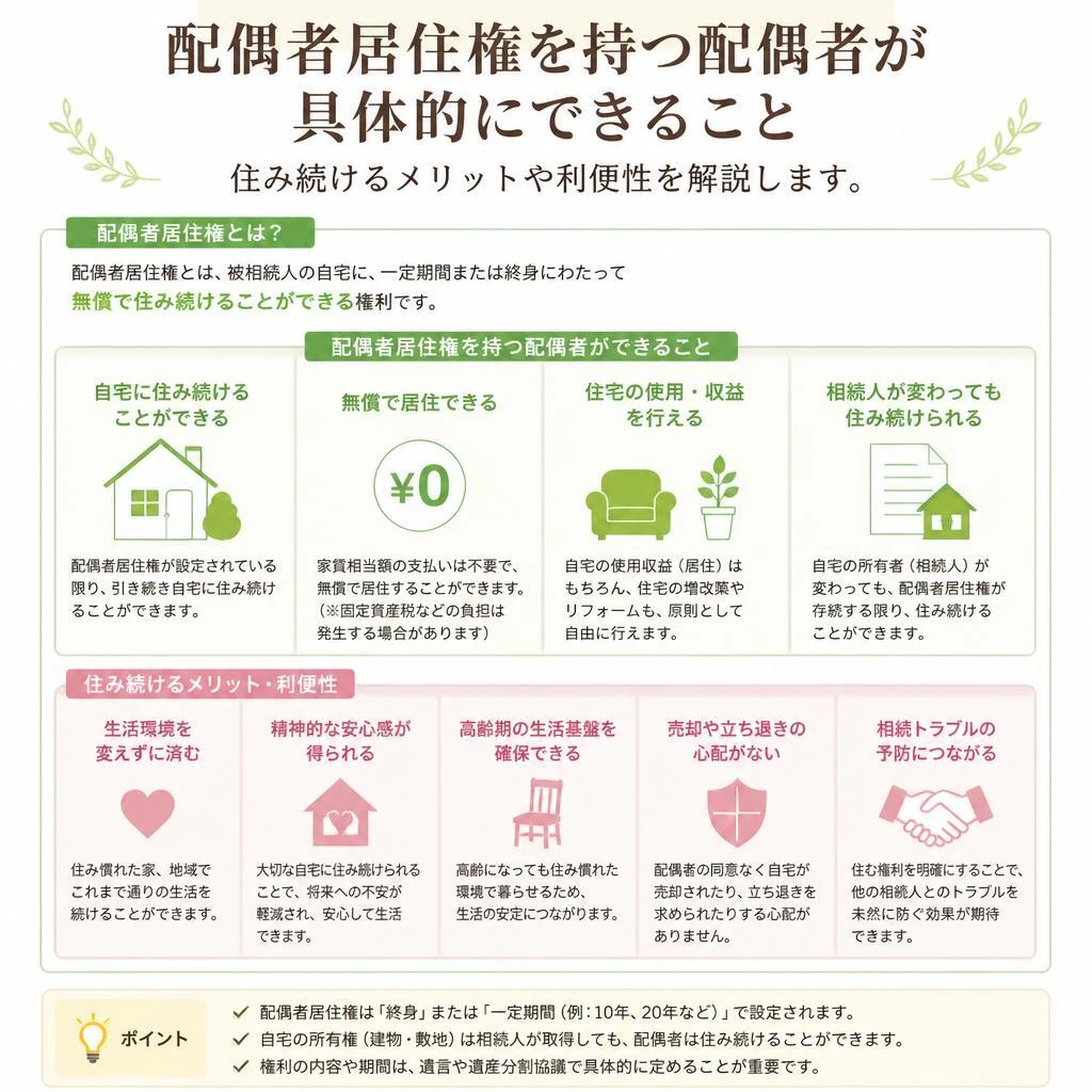 配偶者ができることとは