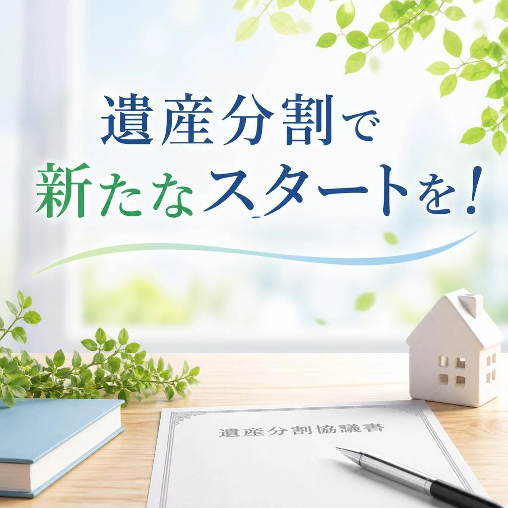 遺産分割で新たなスタートを！