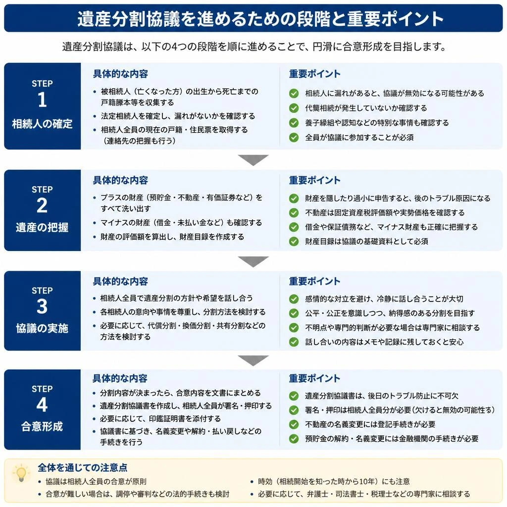 遺産分割の流れ