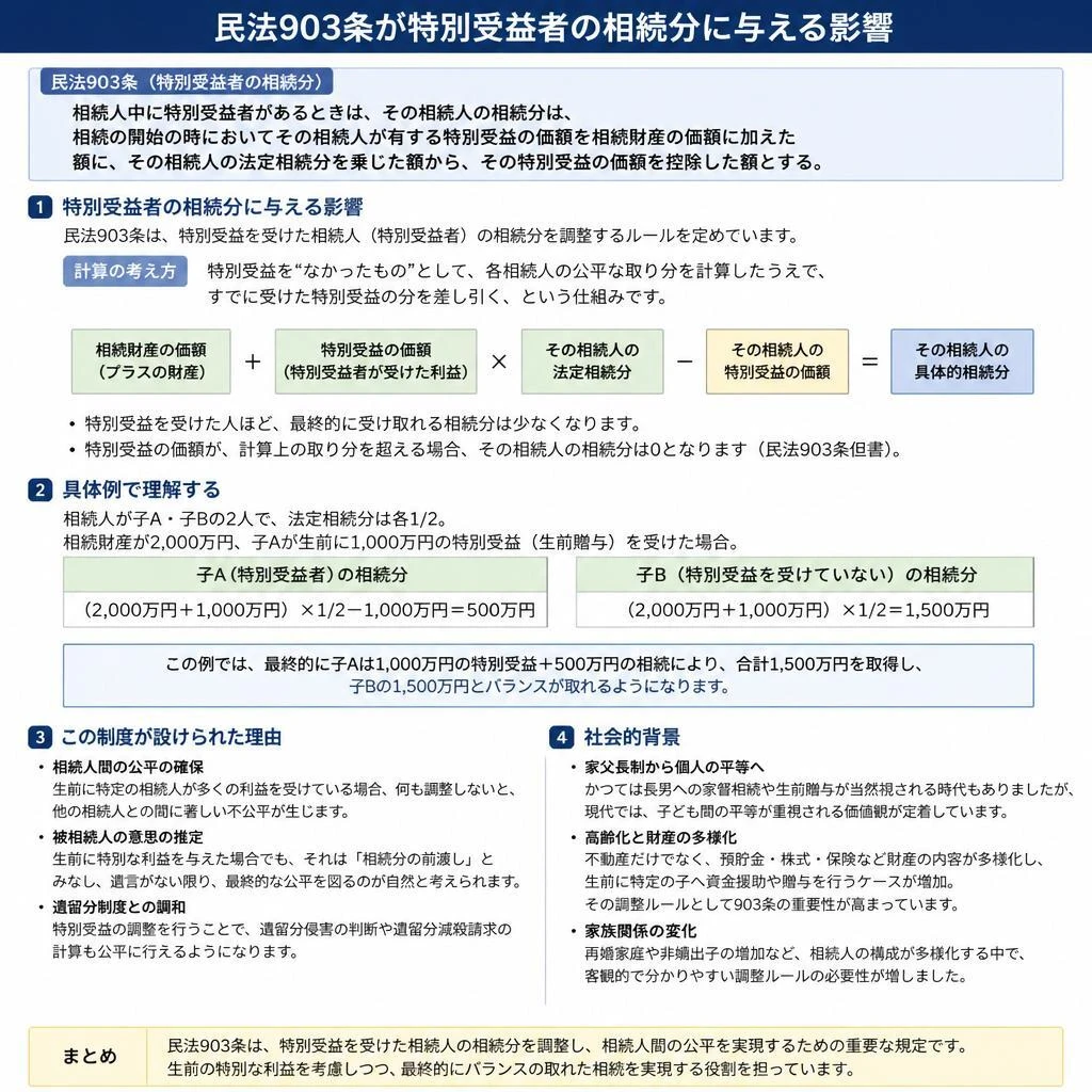 民法903条の内容と意義
