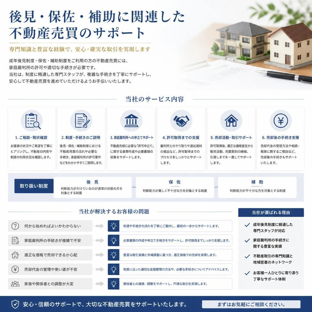 私たちのサポート内容