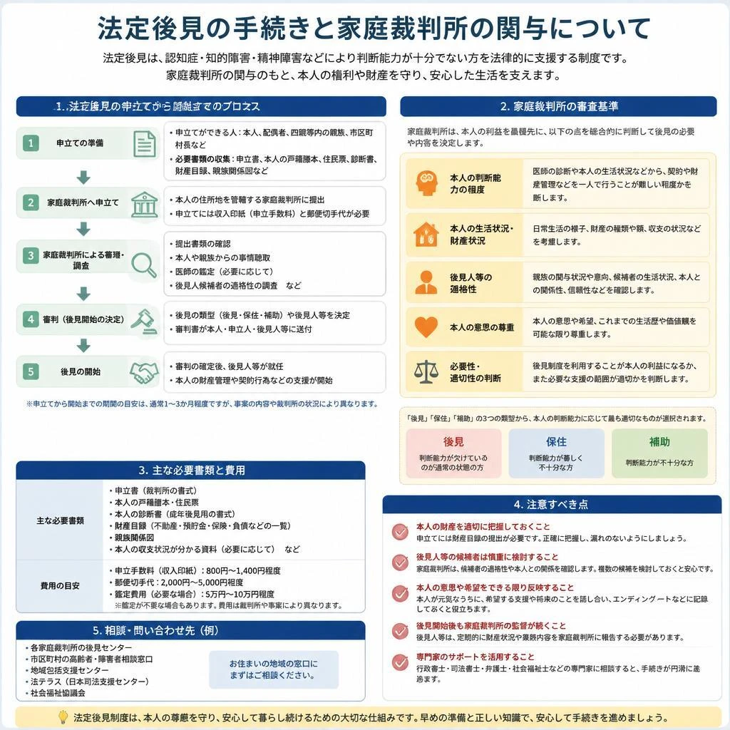 家庭裁判所との関わり