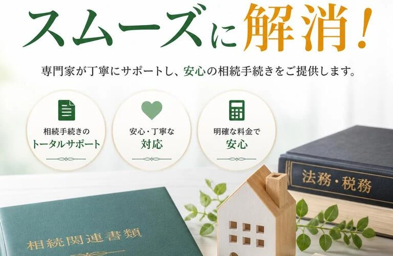相続の悩みをスムーズに解消！