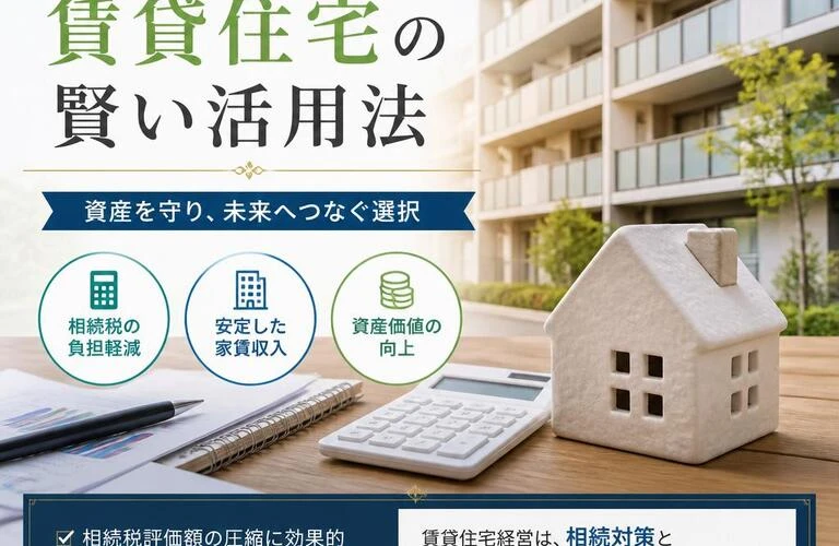 相続税対策と賃貸住宅の賢い活用法