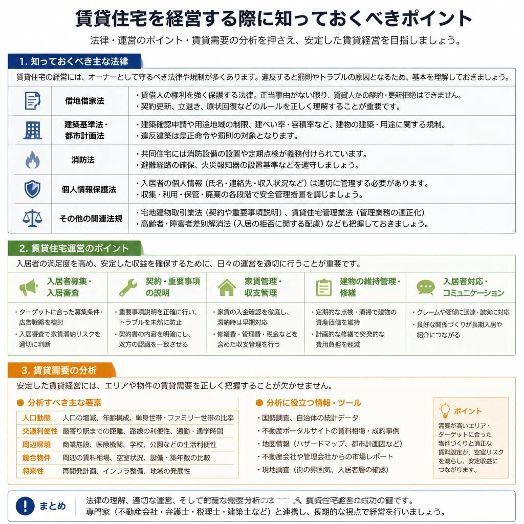 3. 賃貸経営に必要な知識