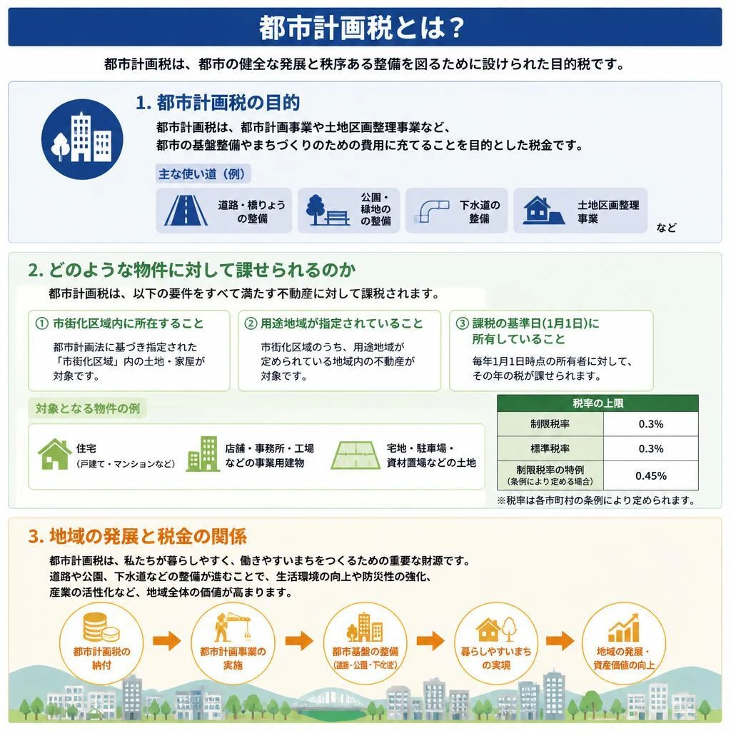 都市計画税の仕組み