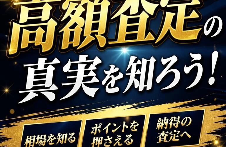 高額査定の真実を知ろう！