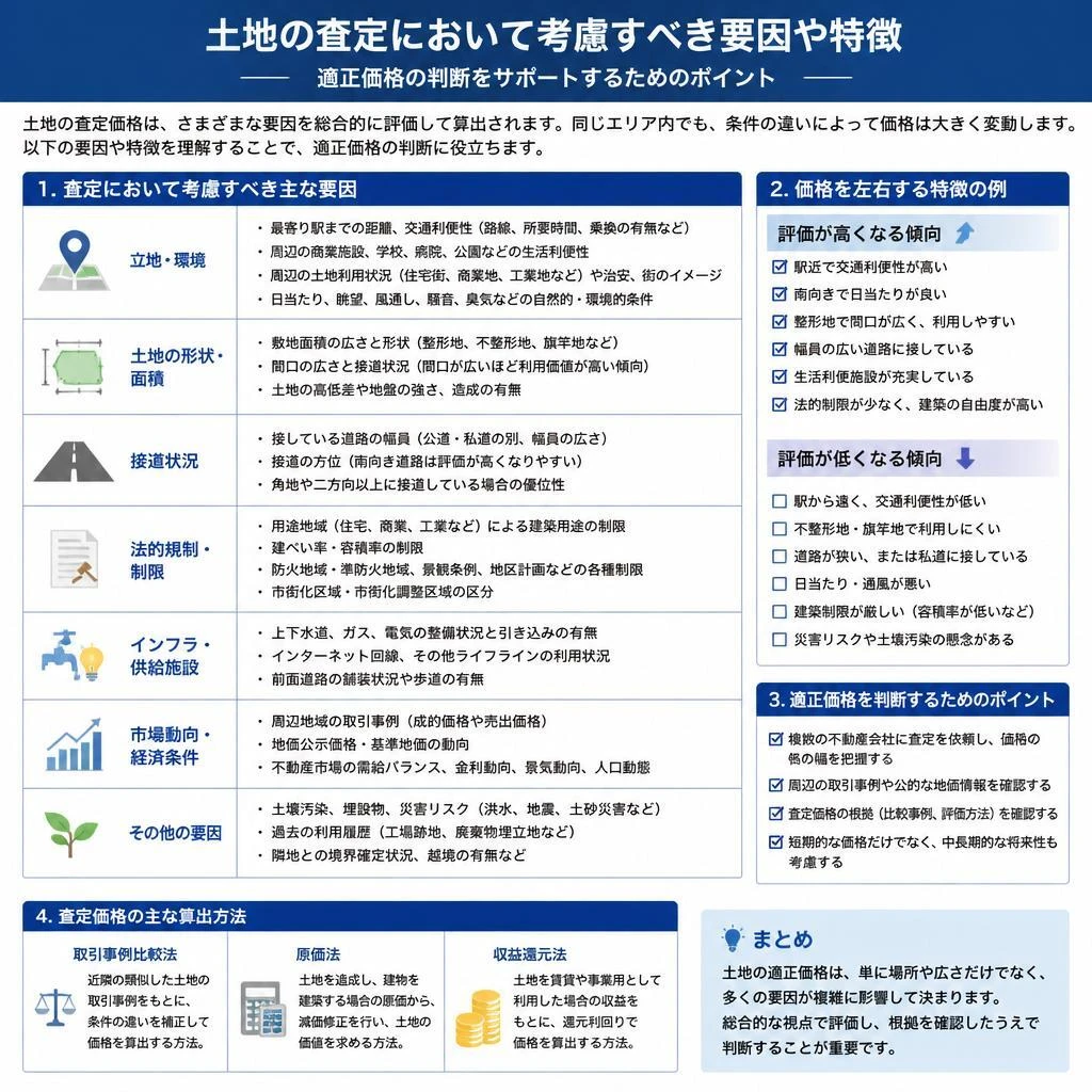 土地の価値を見極める