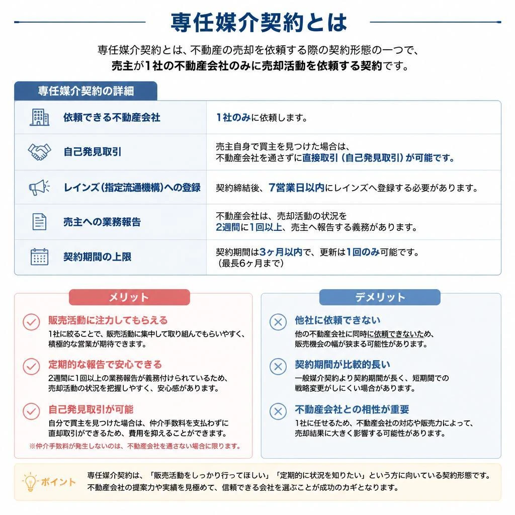 2. 専任媒介契約の特徴