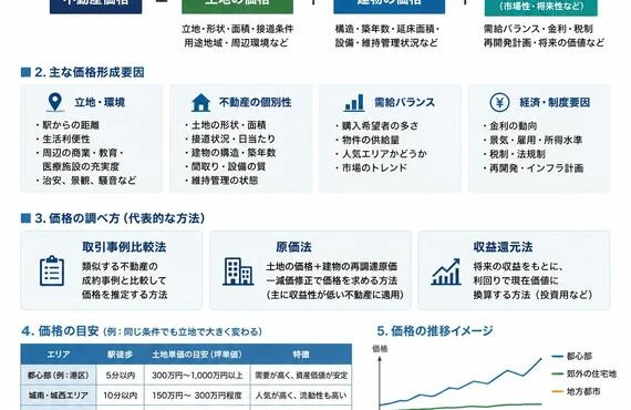 不動産の価格、あなたは理解していますか？