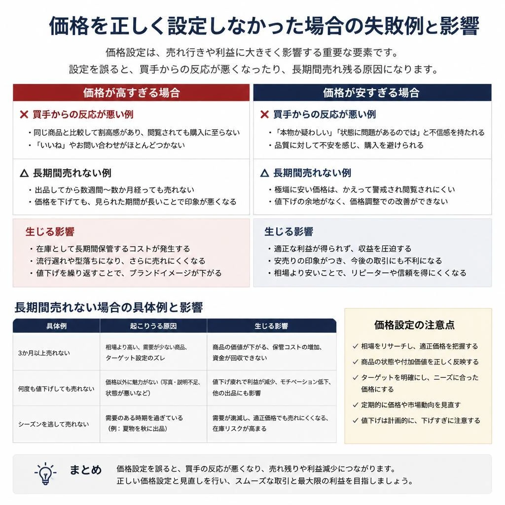 価格設定の失敗例