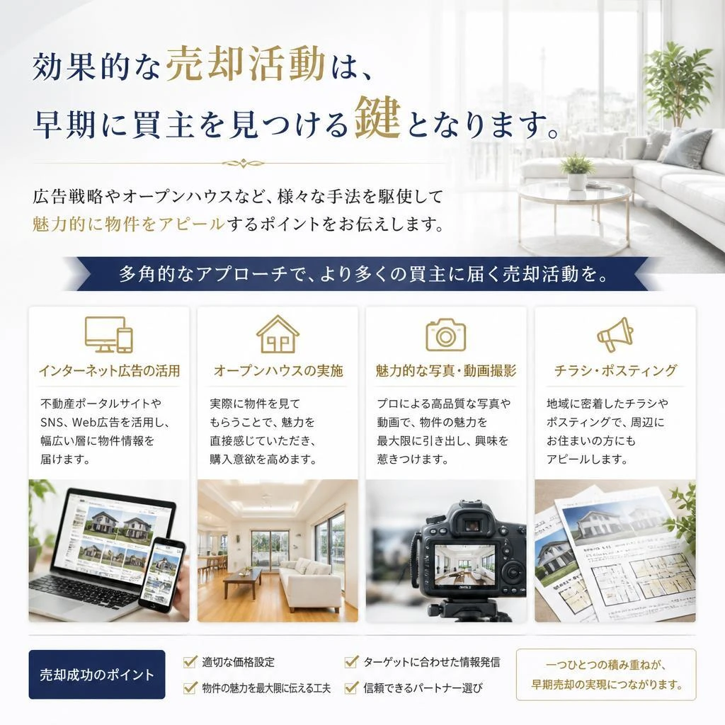 ステップ2：売却活動の戦略
