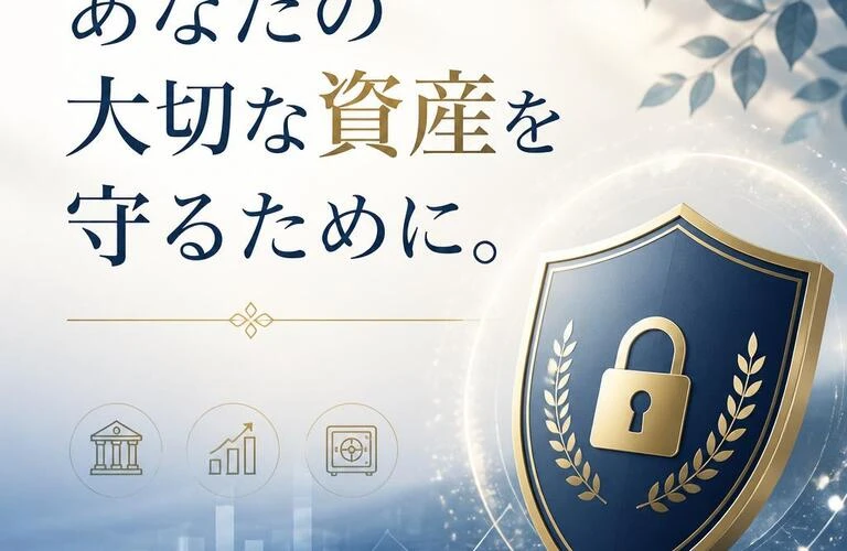 あなたの大切な資産を守るために。