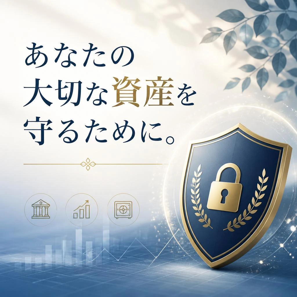 あなたの大切な資産を守るために。