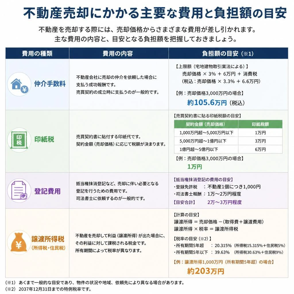 具体的な費用項目