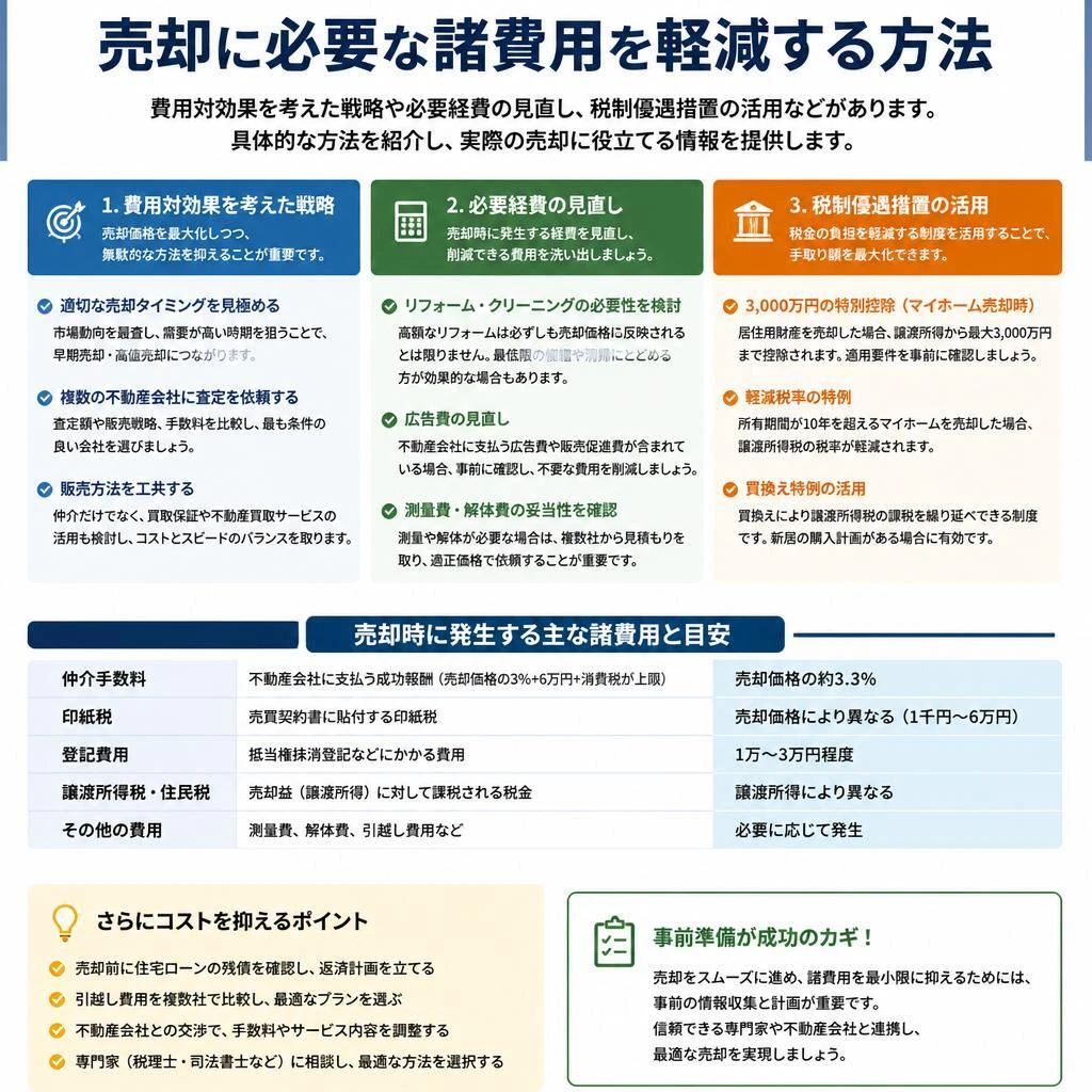 知っておくべき費用の負担軽減策