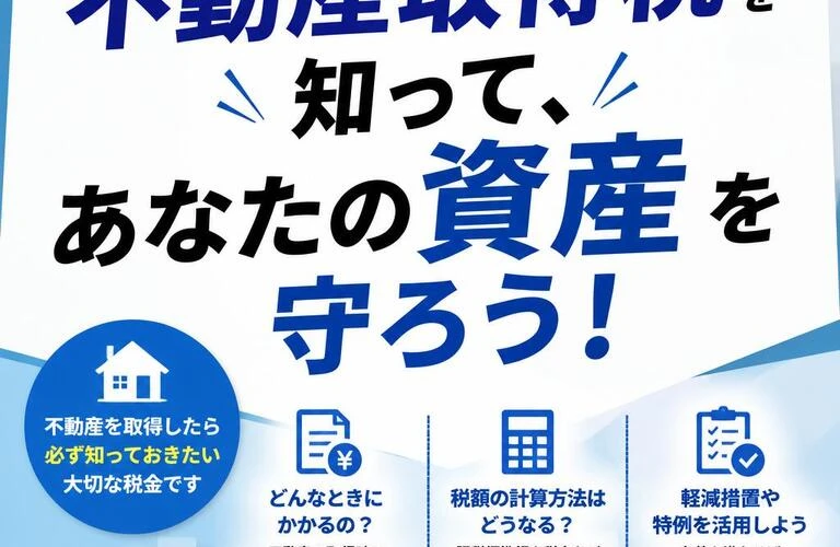 不動産取得税を知って、あなたの資産を守ろう！