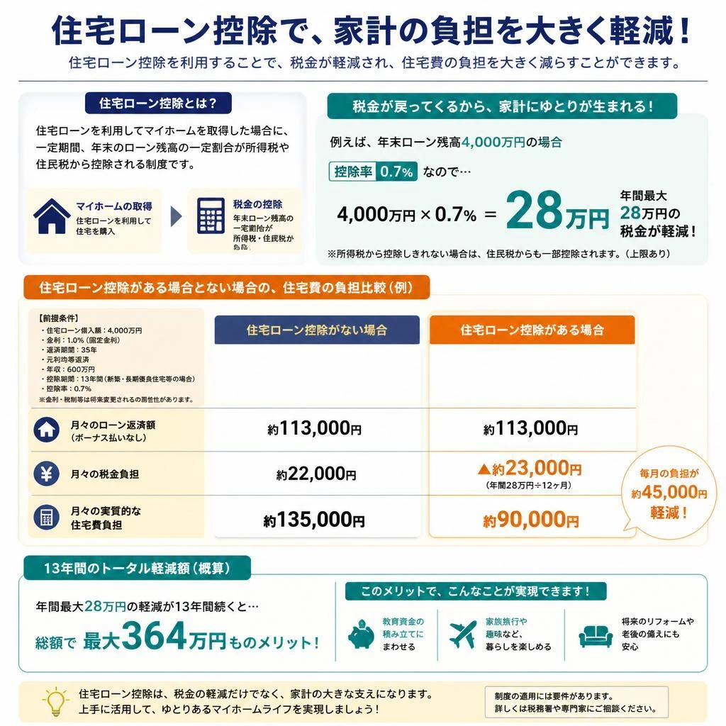 控除がもたらす経済的メリット