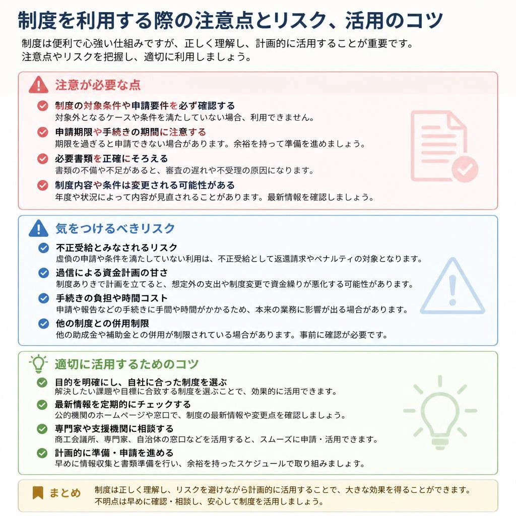 注意すべきポイントとは？