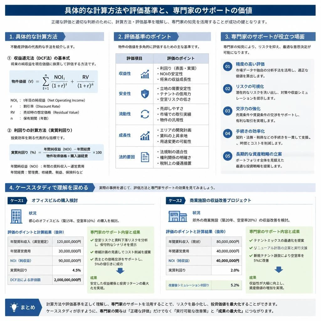 相続税評価の具体的な計算方法