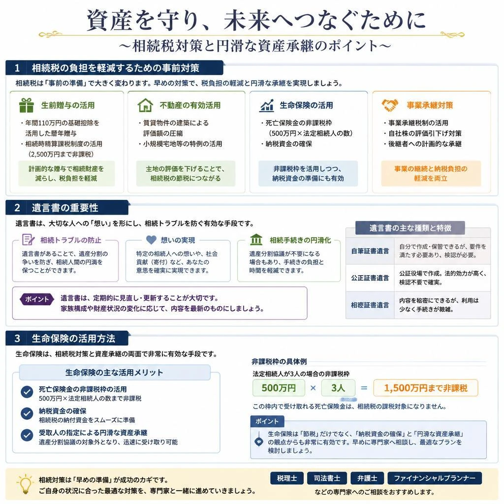 資産を守るための対策と準備