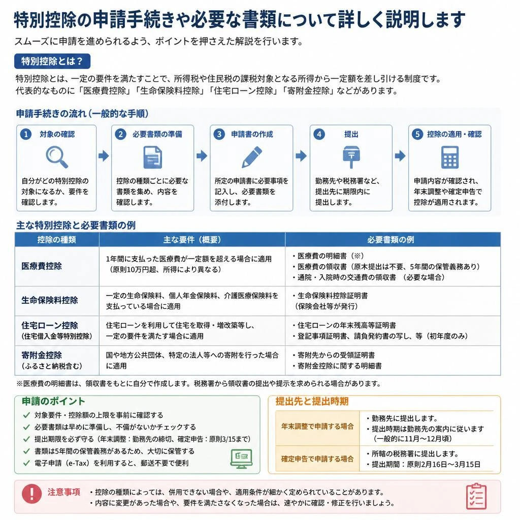 申請方法と必要書類