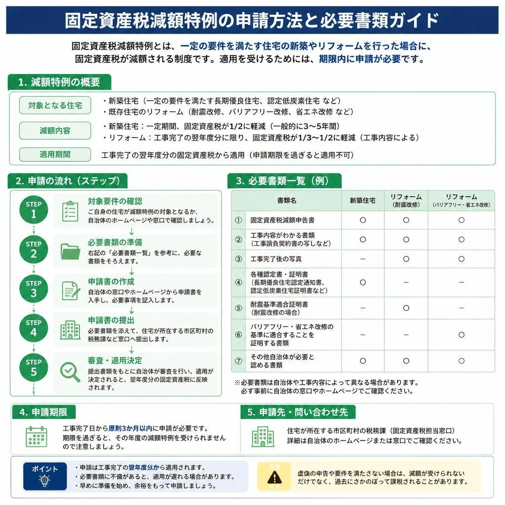 申請方法と必要書類