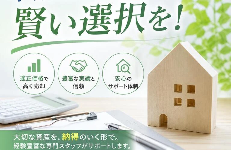 不動産売却の賢い選択を！