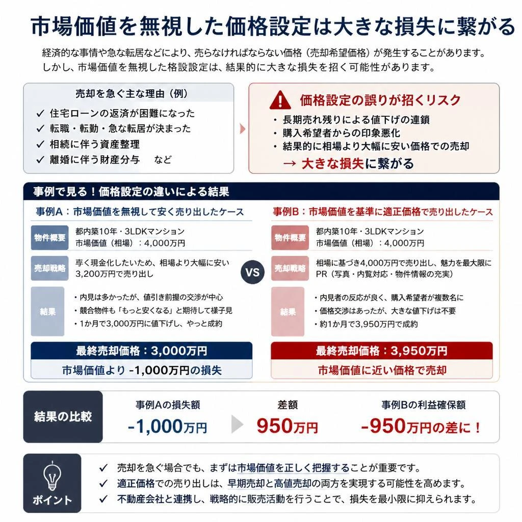 売らなければならない価格とは？