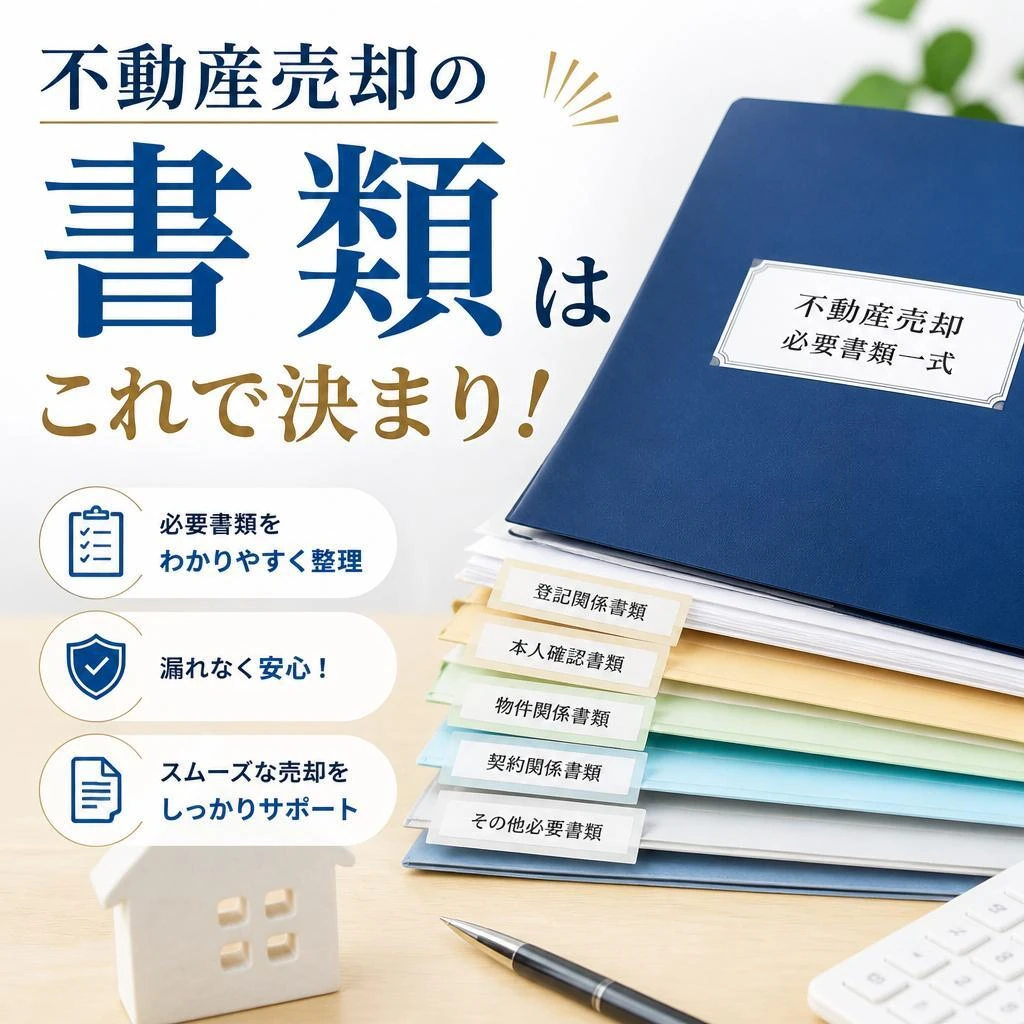 不動産売却の書類はこれで決まり！