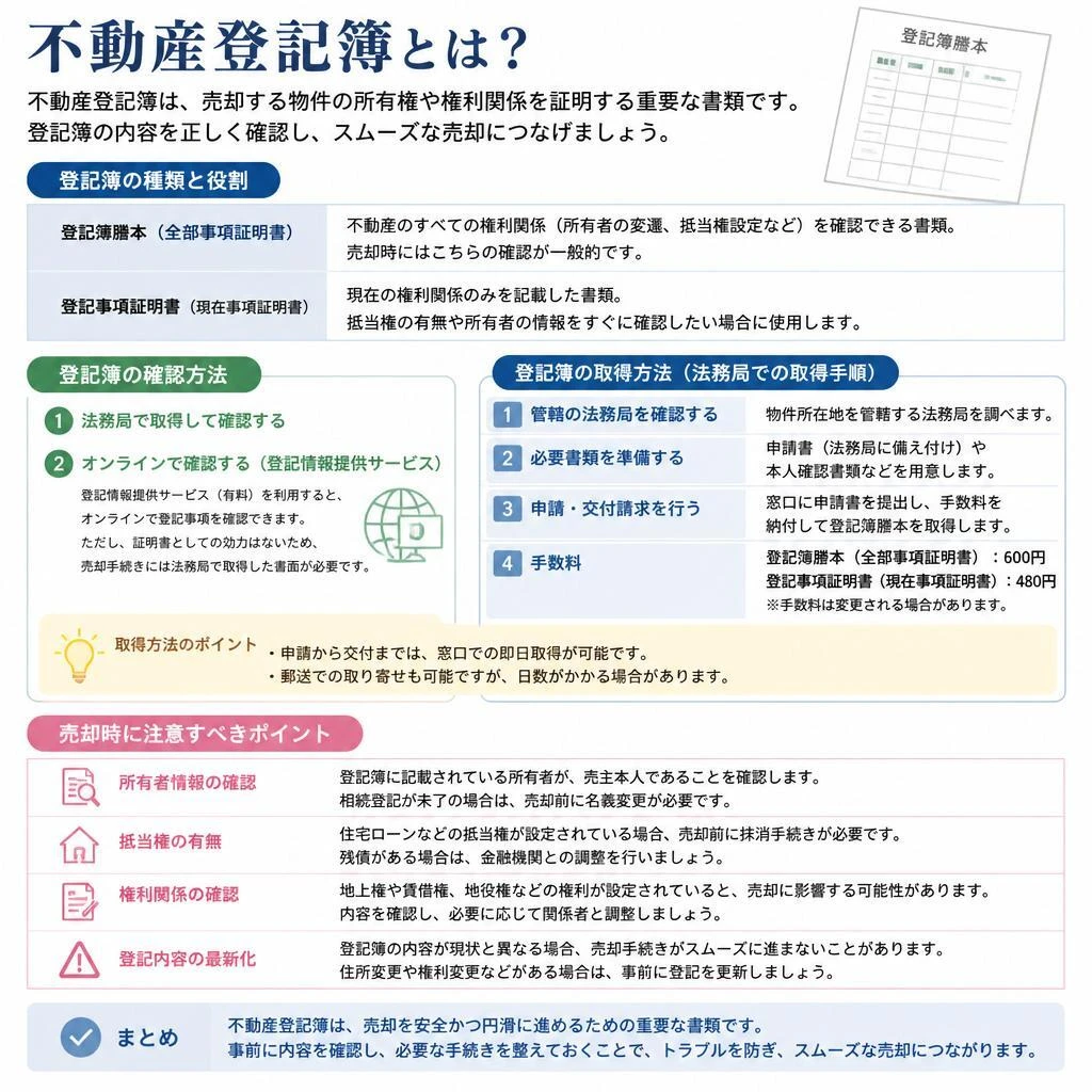 不動産登記簿の重要性と取得方法