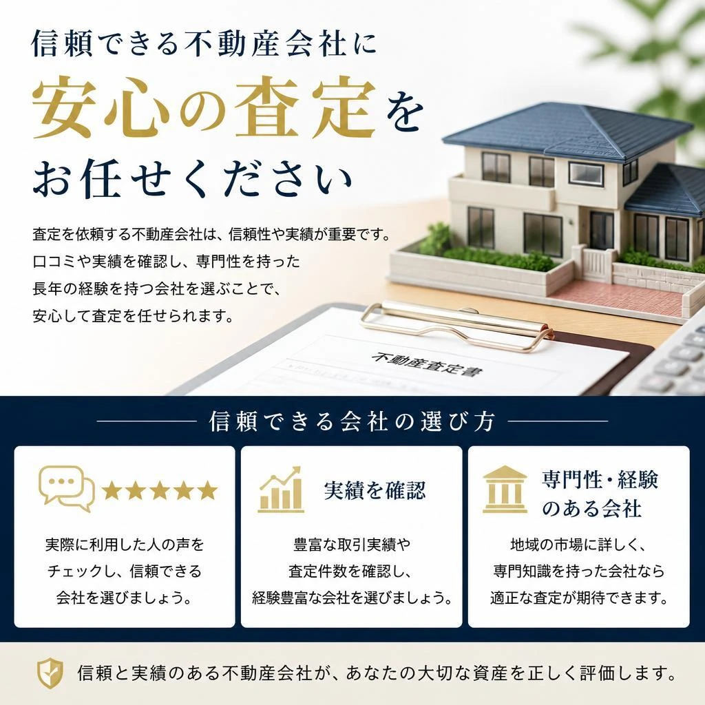 信頼できる不動産会社の選び方