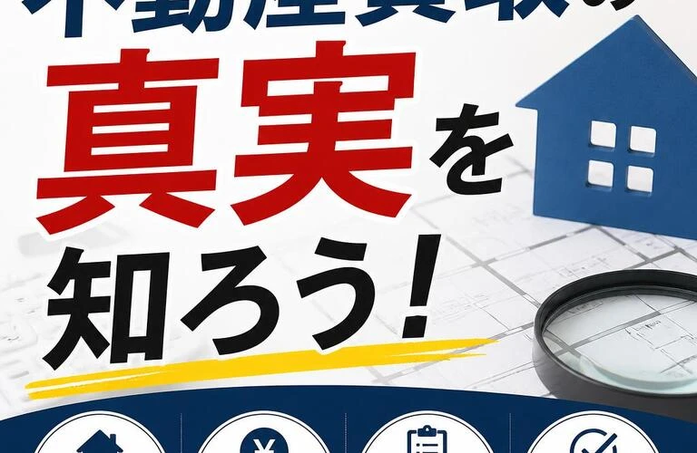 不動産買取の真実を知ろう！