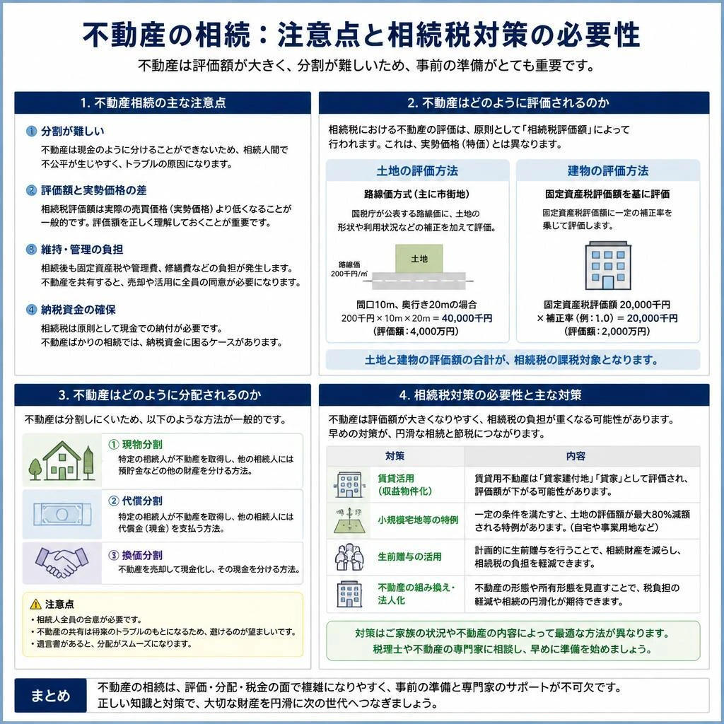 4. 不動産相続のポイント
