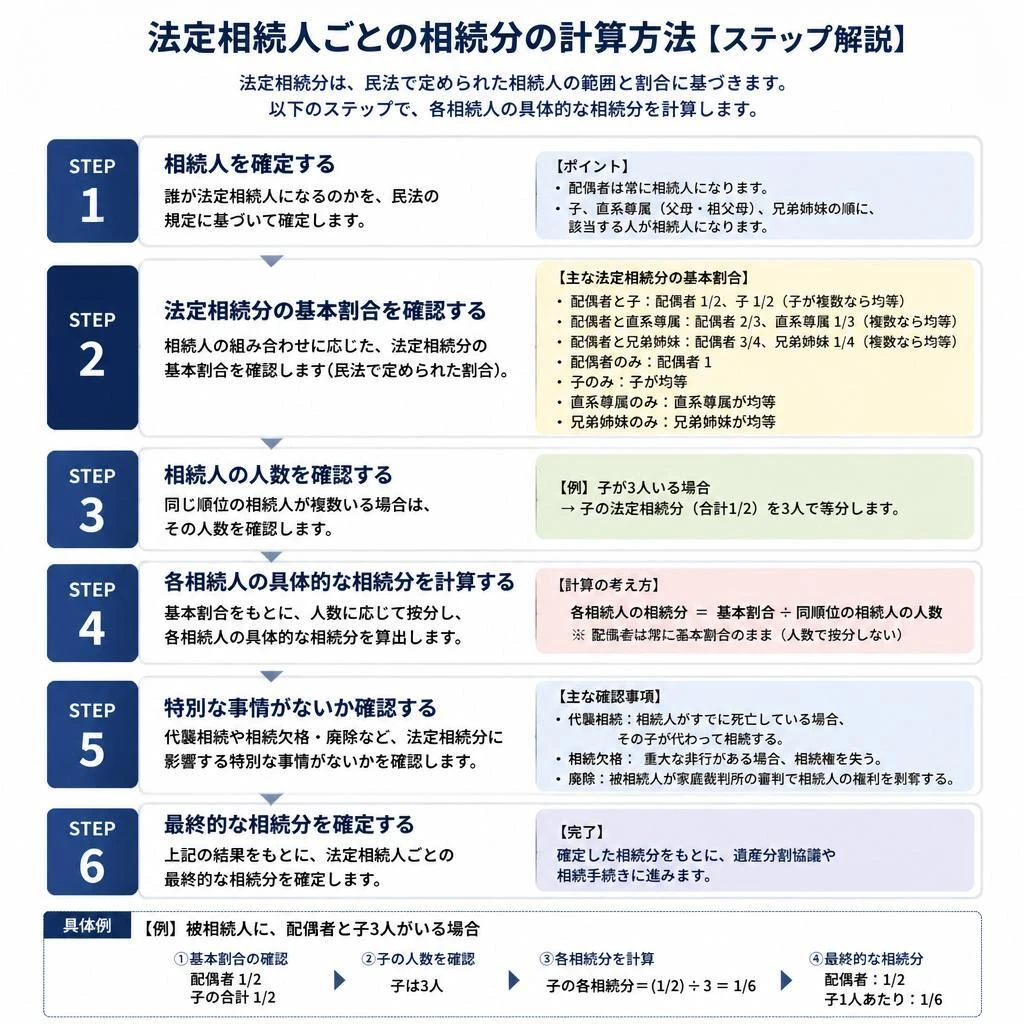 相続分の計算方法
