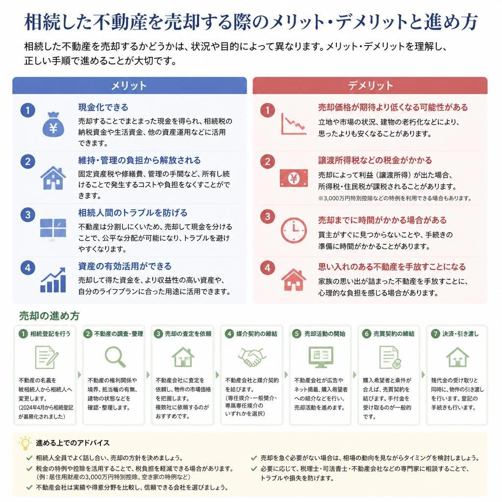 不動産の売却とそのメリット