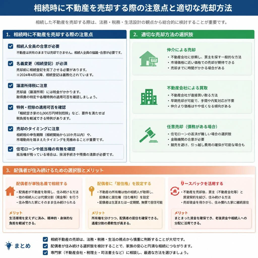 不動産売却と相続