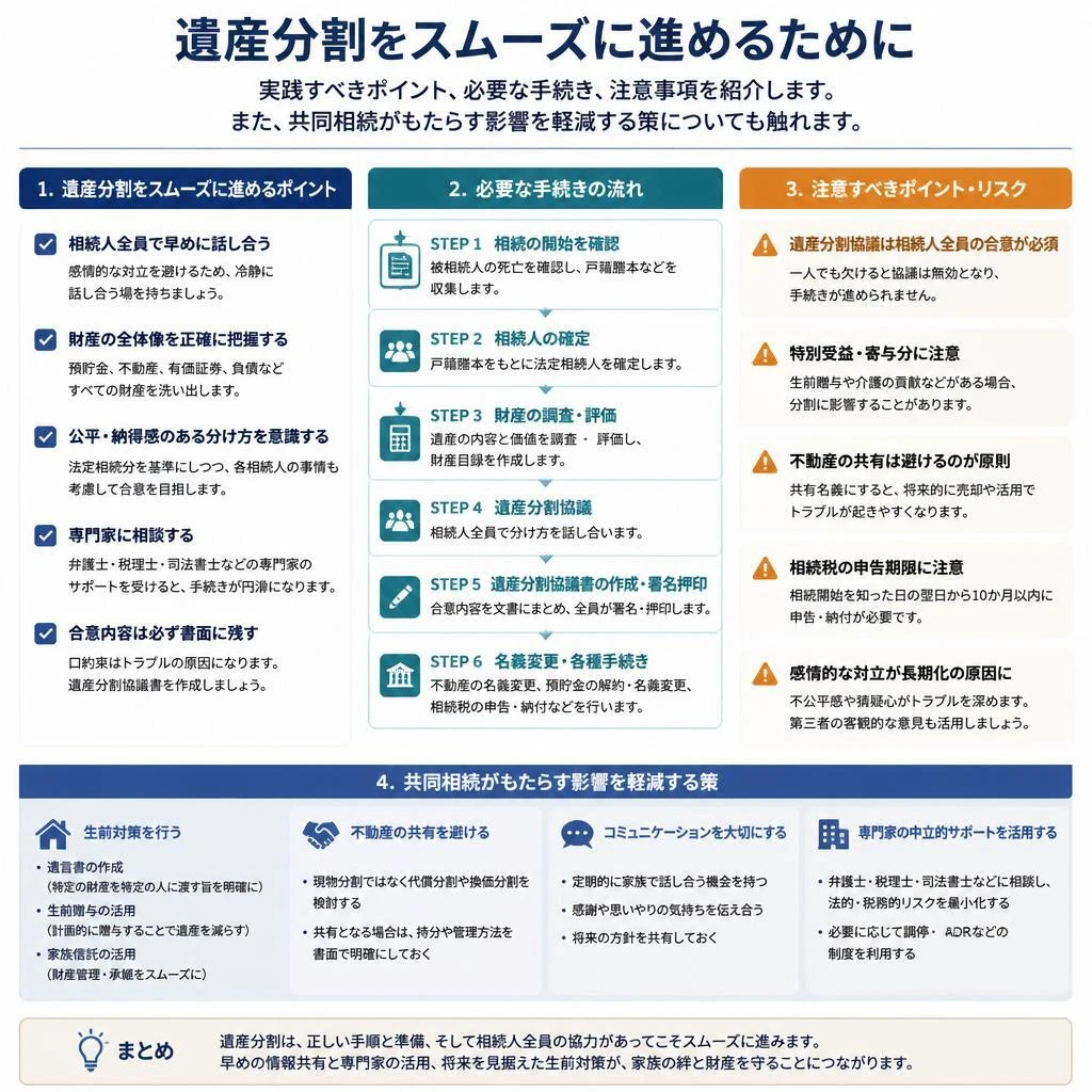スムーズな遺産分割のために