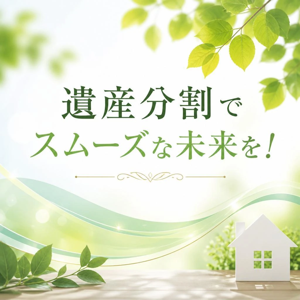 遺産分割でスムーズな未来を！