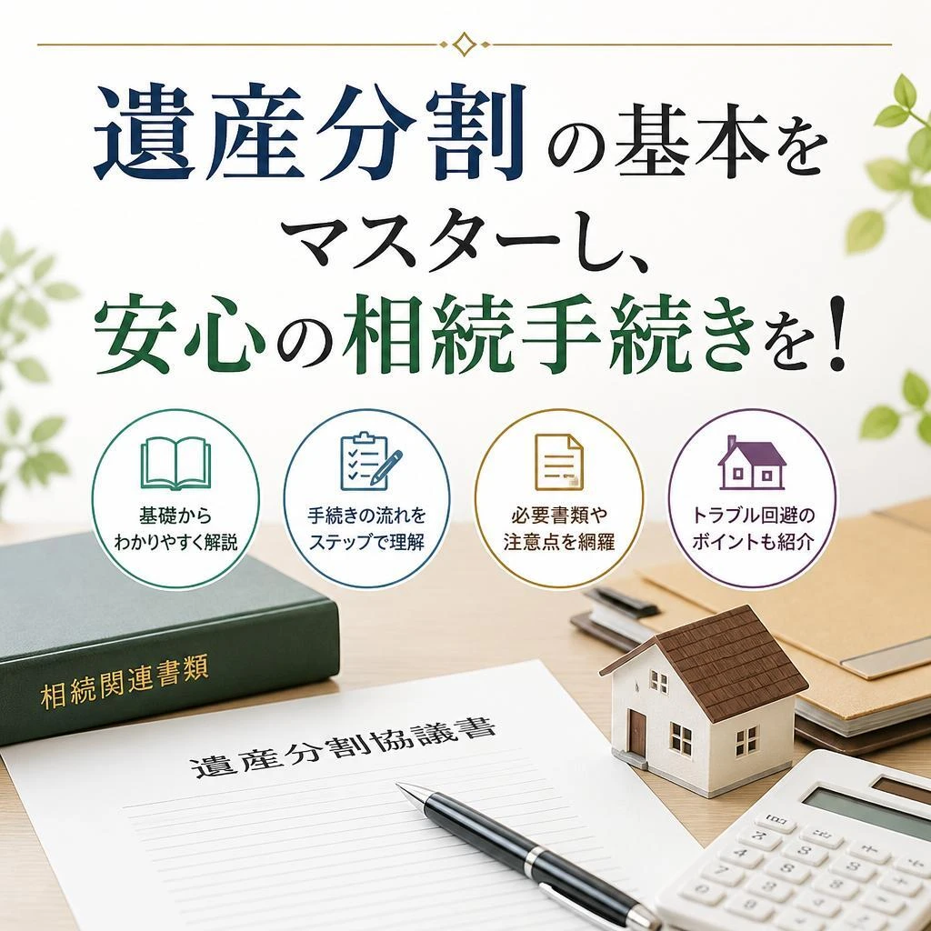 遺産分割の基本をマスターし、安心の相続手続きを！