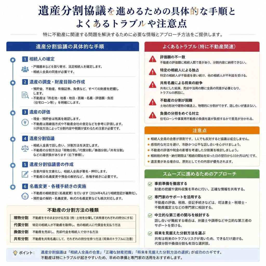 実際の進め方と注意点