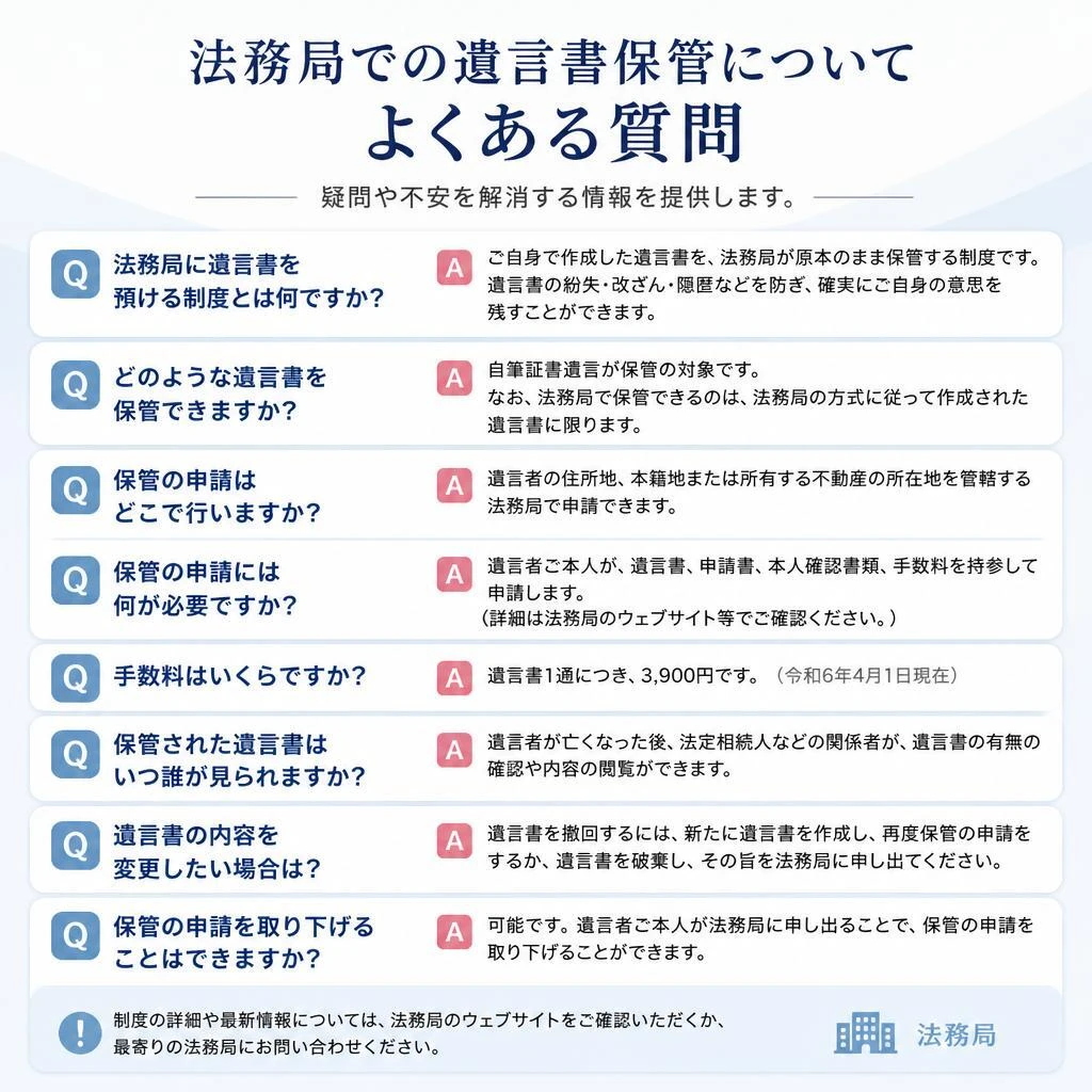 よくある質問にお答えします