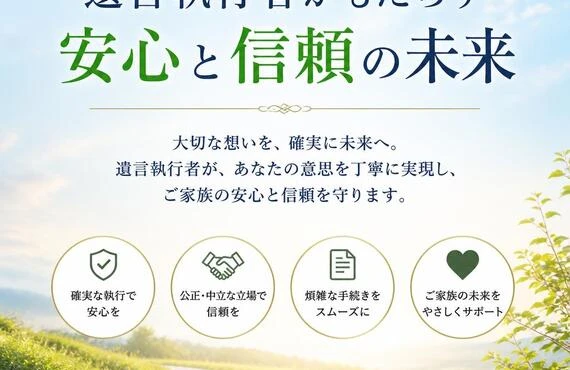 遺言執行者がもたらす安心と信頼の未来