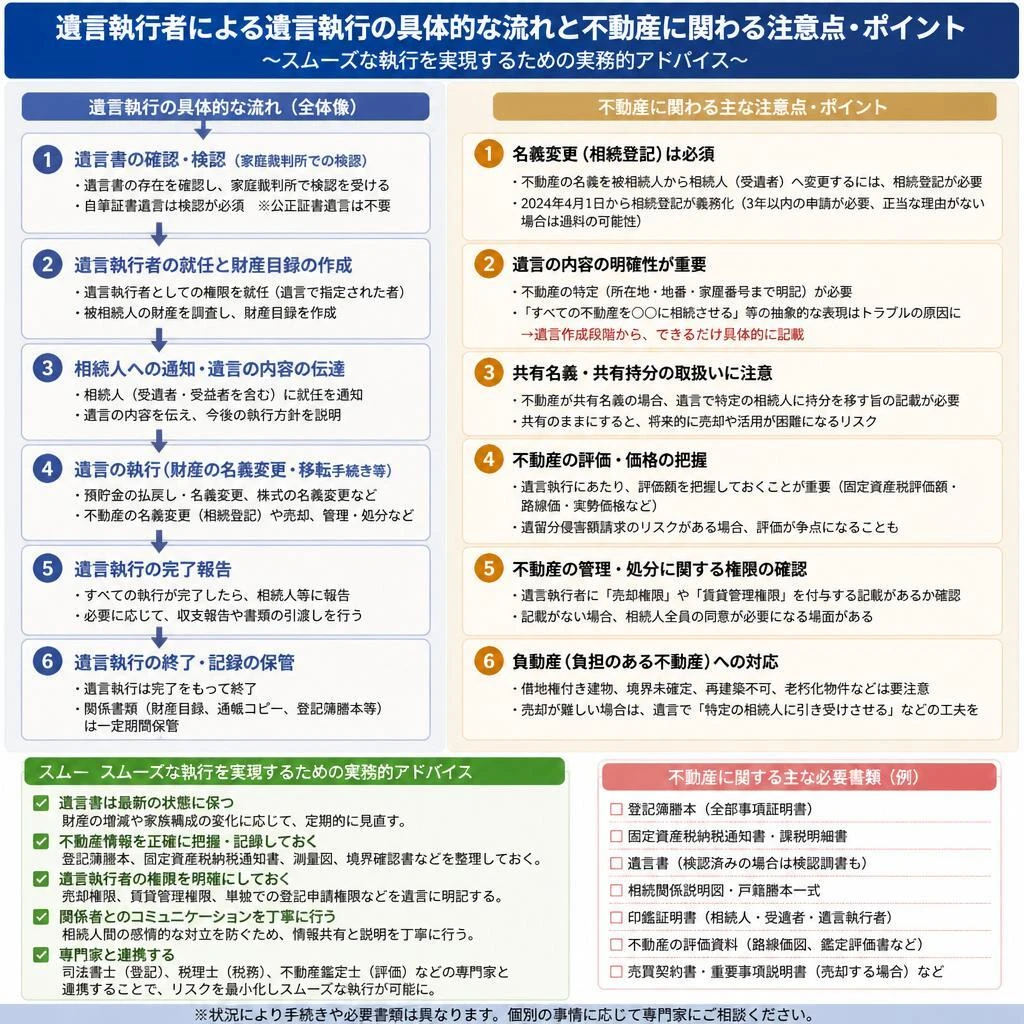 遺言執行の流れとポイント
