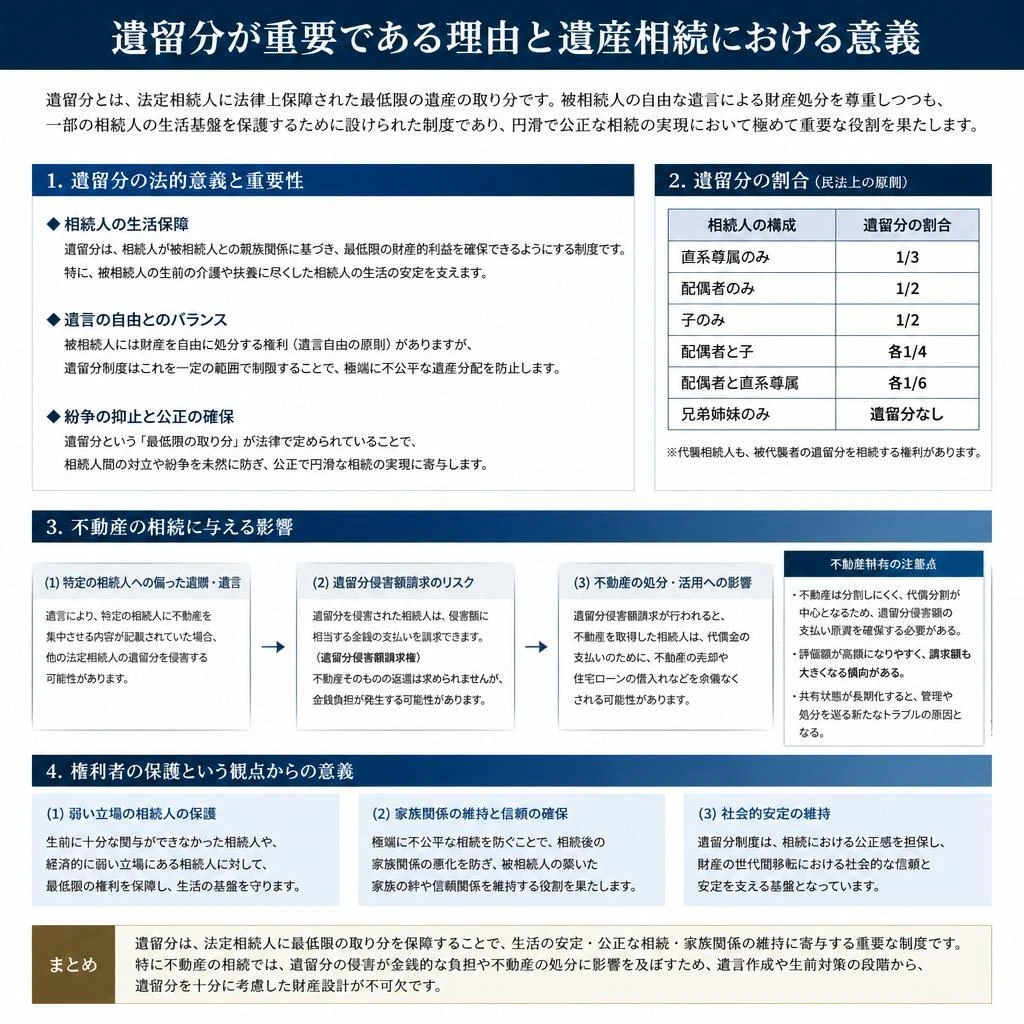 遺留分の意義と重要性