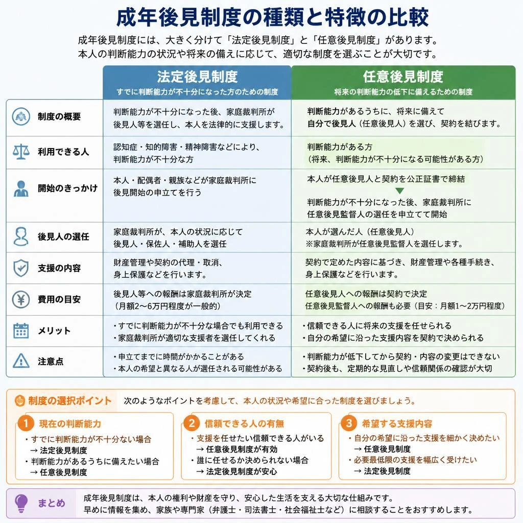 制度の種類
